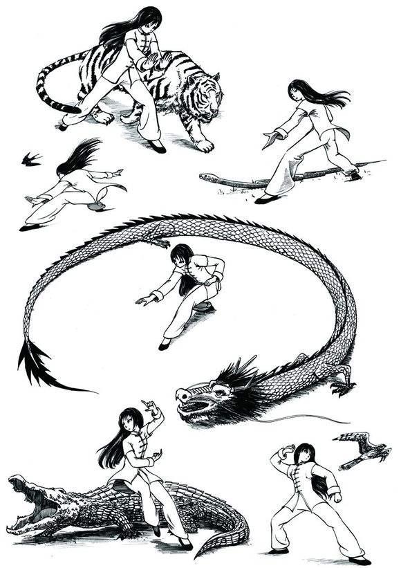 形意七拳十四打法歌诀解读(二)