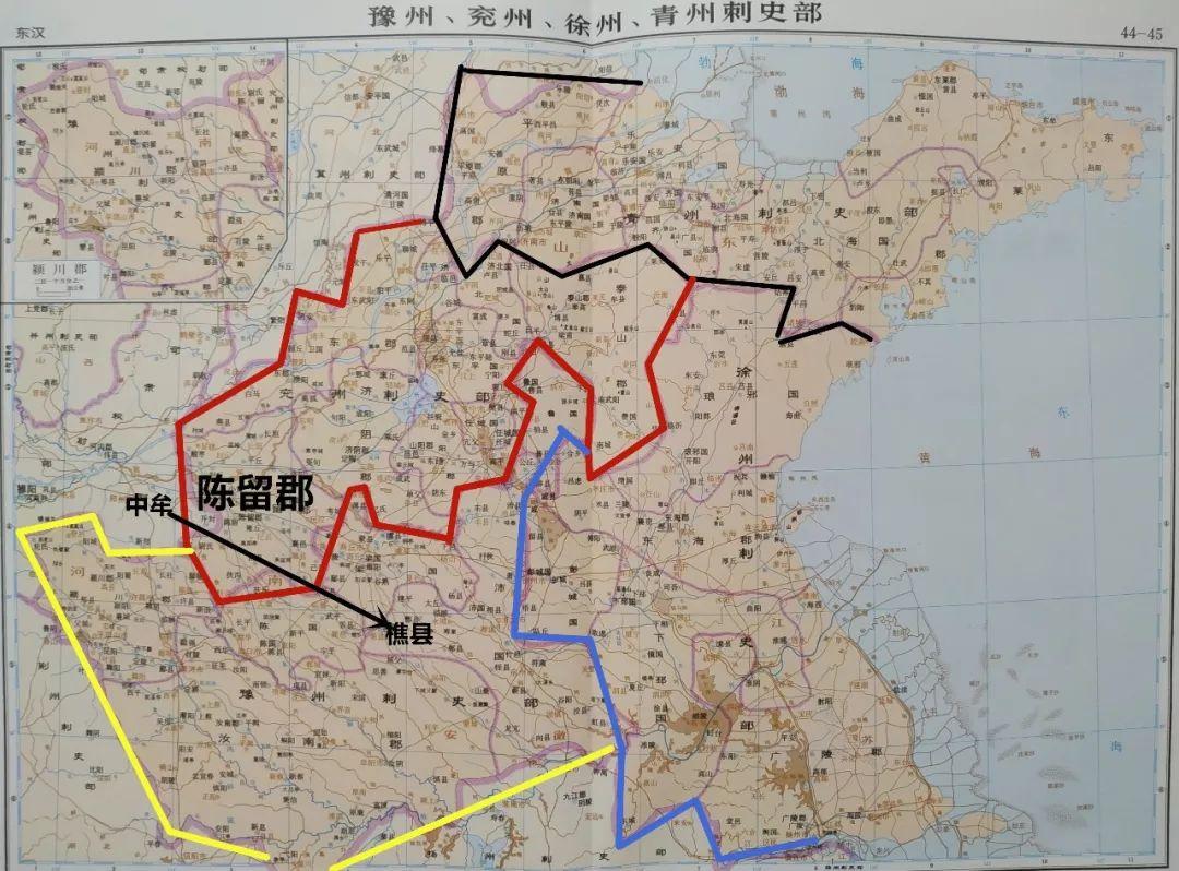 曹老板没有一上来如《三国志》所说那样在陈留就起义了.