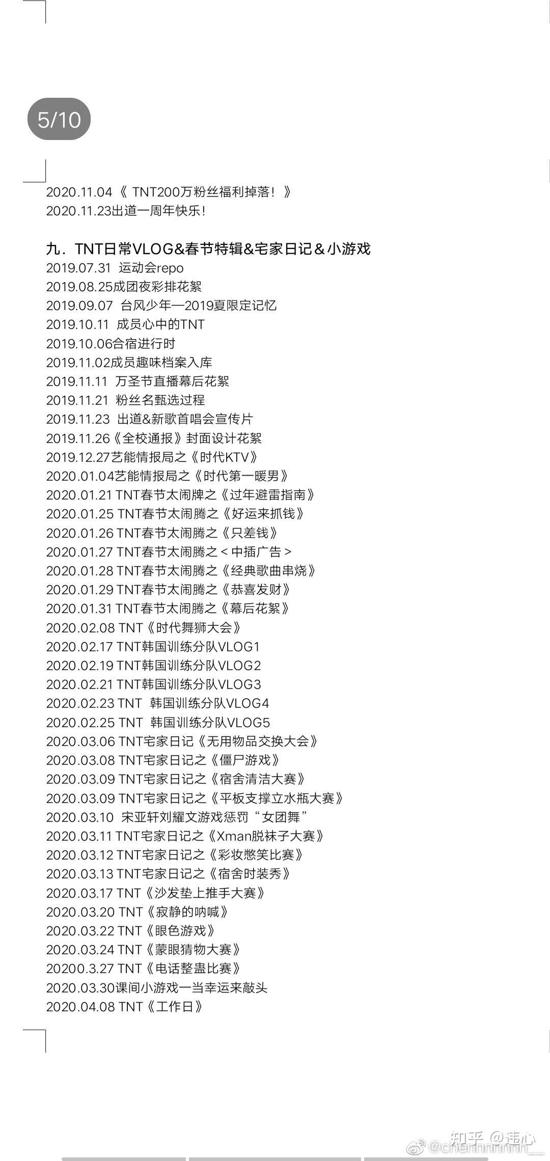 第一次追星tnt物料太多该从何处补起啊?