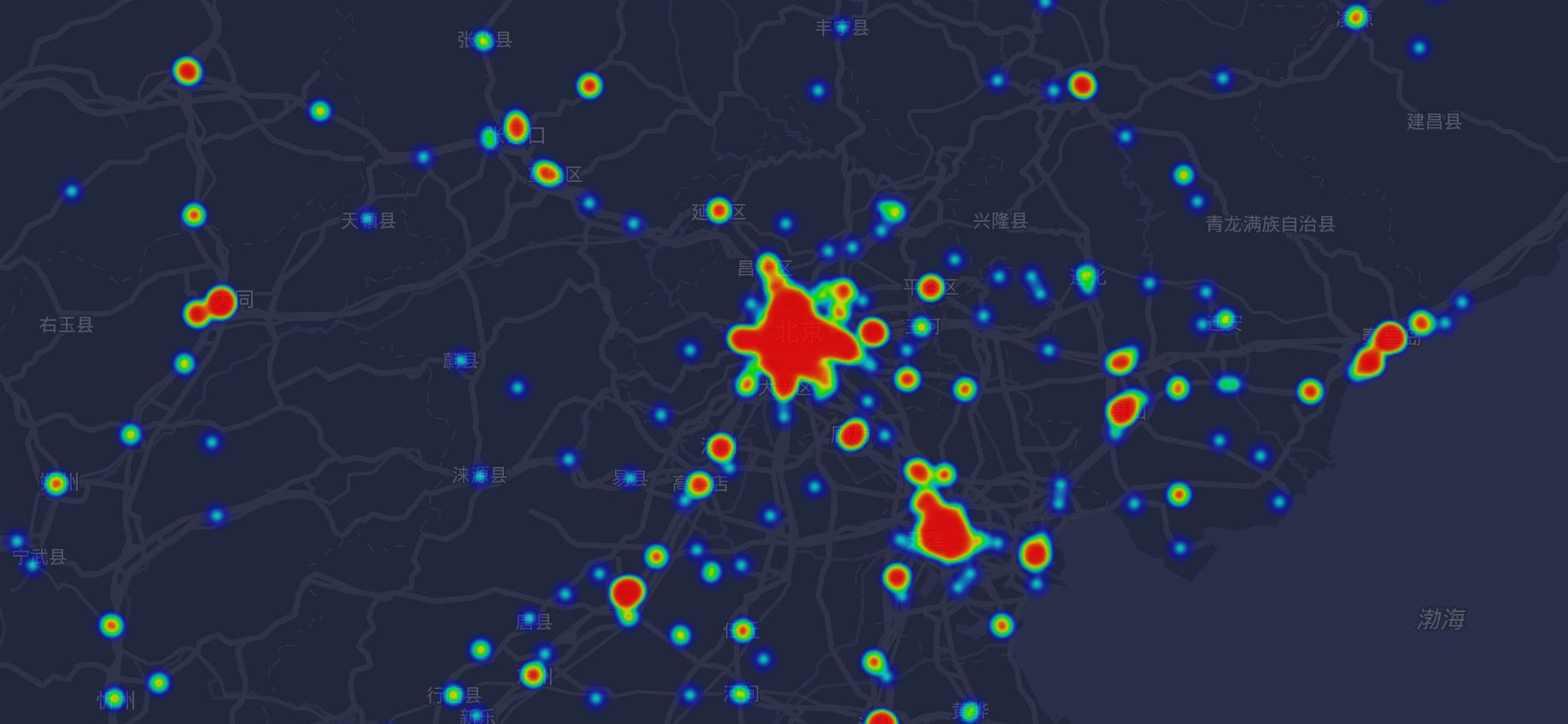 城市人口流量热力图排行榜_人口流量热力图(2)