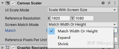 UGUI（二）- Canvas Scaler - 知乎