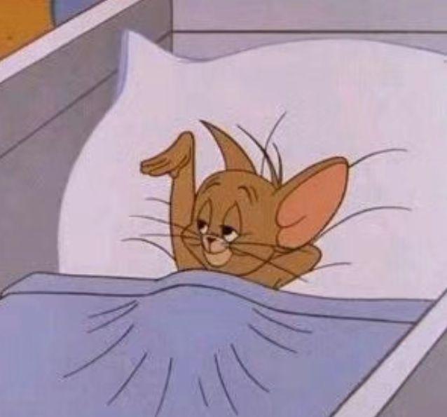 有没有 汤姆猫睡觉的表情包 急!