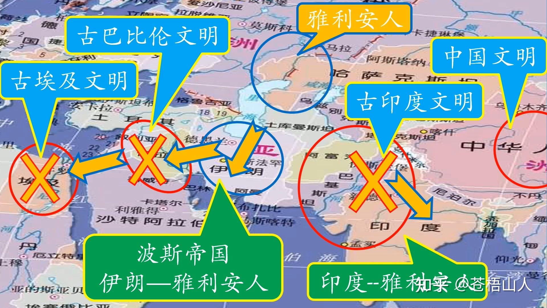 古巴比伦,古埃及文明都消逝在历史长河中,那中国文明最接近灭亡的是哪