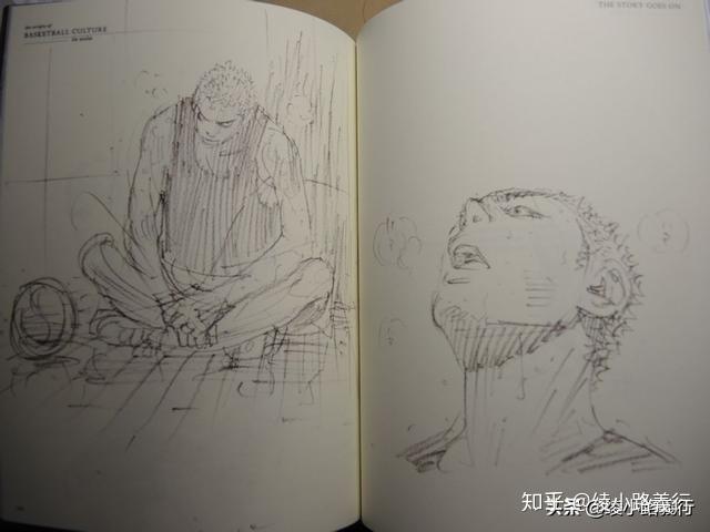 井上雄彦在灌篮高手完结后续写樱木花道山王战之后的珍贵手稿