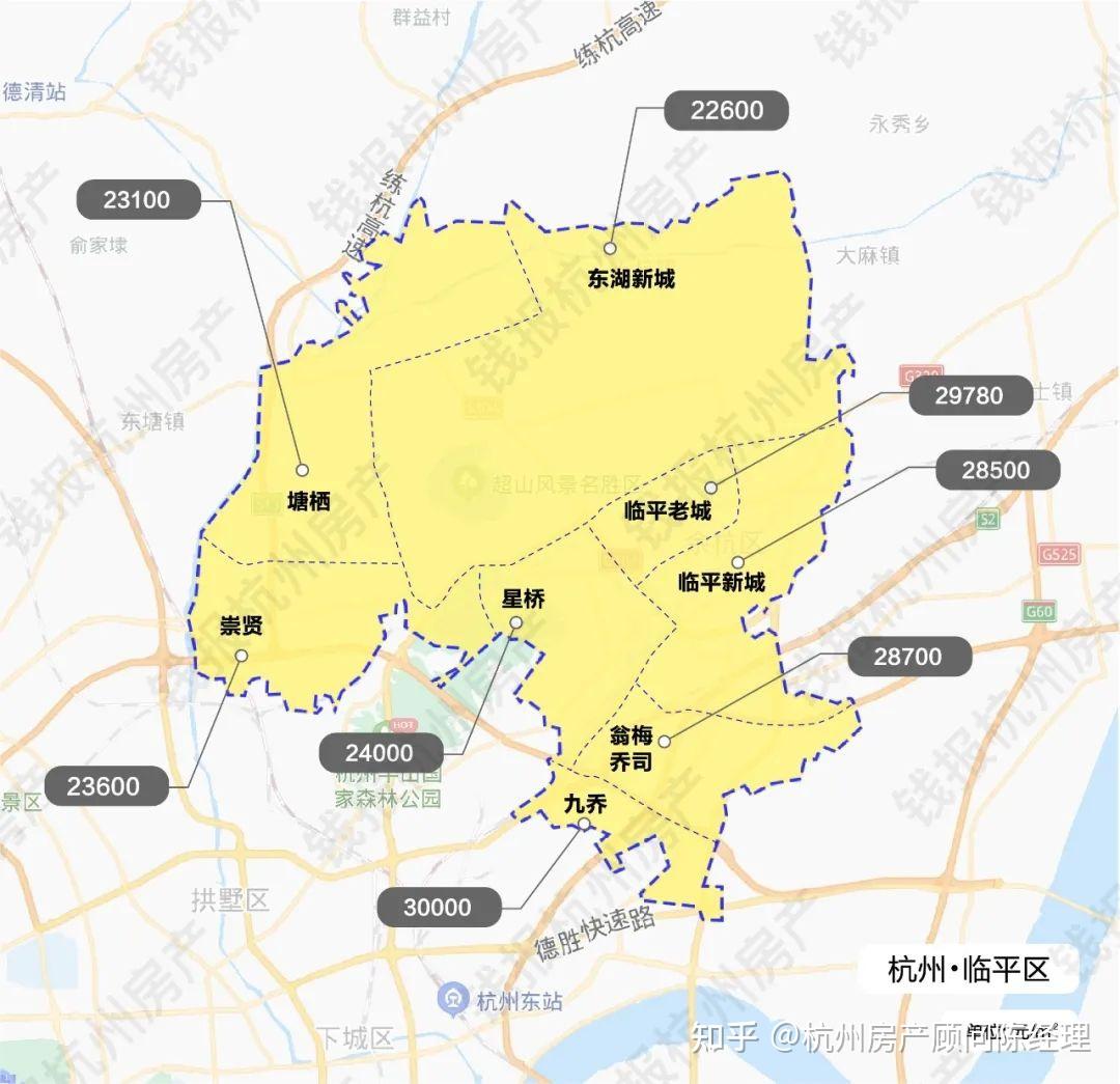 杭州最新板块限价图来啦 大家请注意查收[得意][得意] - 知乎