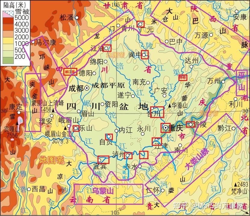 no32风物川渝中地形分析