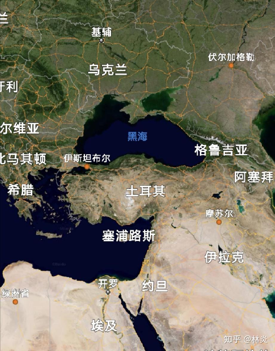 土耳其地理位置位于图片