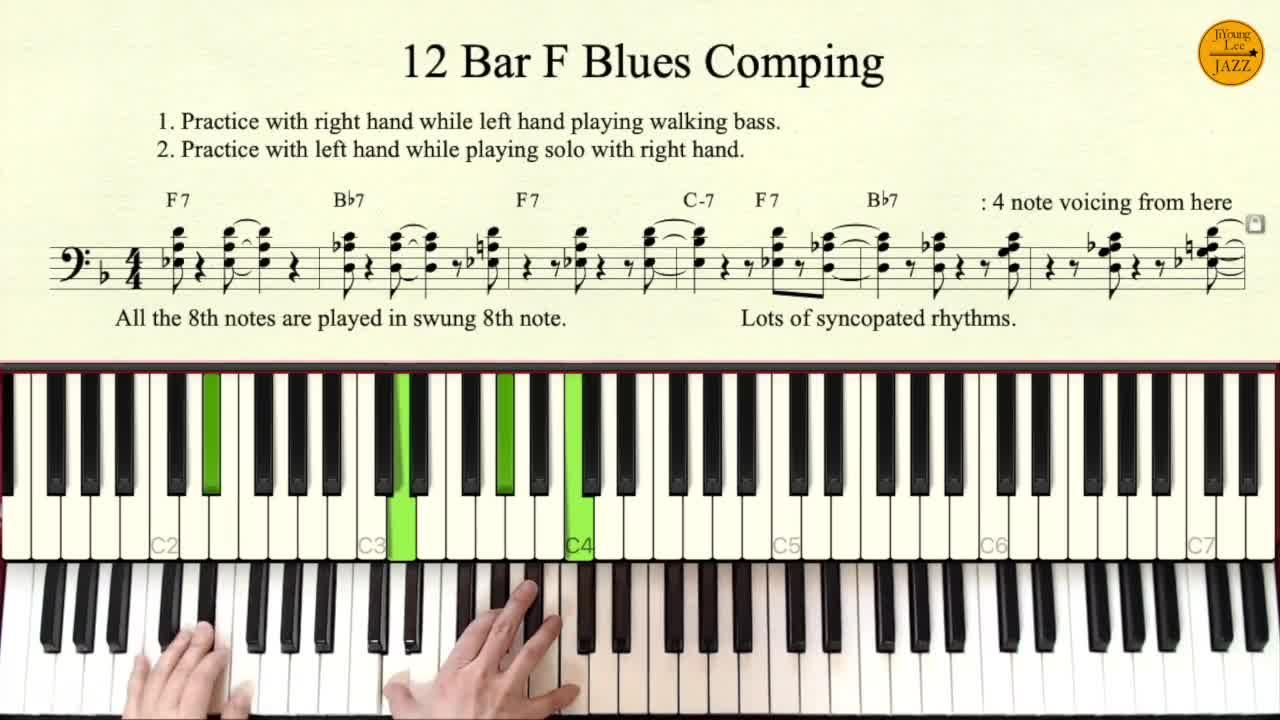 适合不同钢琴演奏水平的5种walkingbass方式