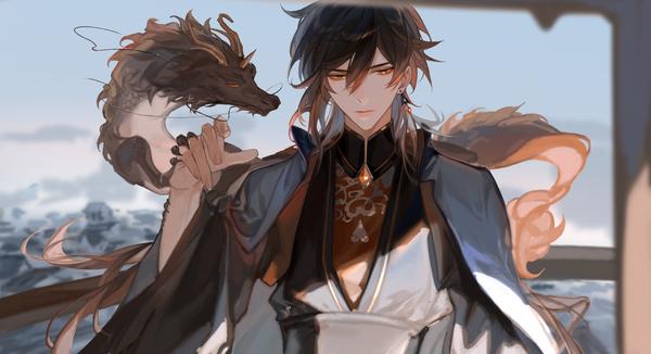 原神钟离有哪些特别好看的壁纸？ - 知乎