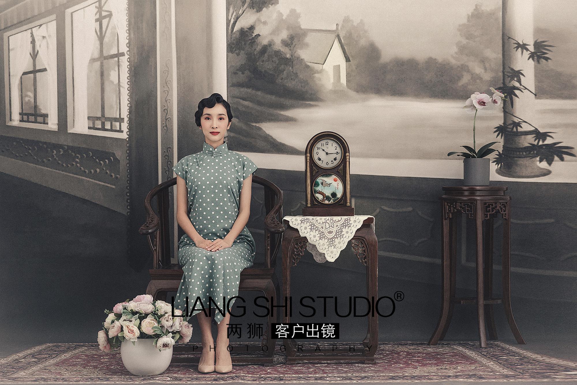 复古民国风婚纱照就是这么有特色