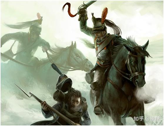 法国胸甲骑兵拿破仑时代的骑兵可以粗略的分为:轻骑兵和重骑兵两大