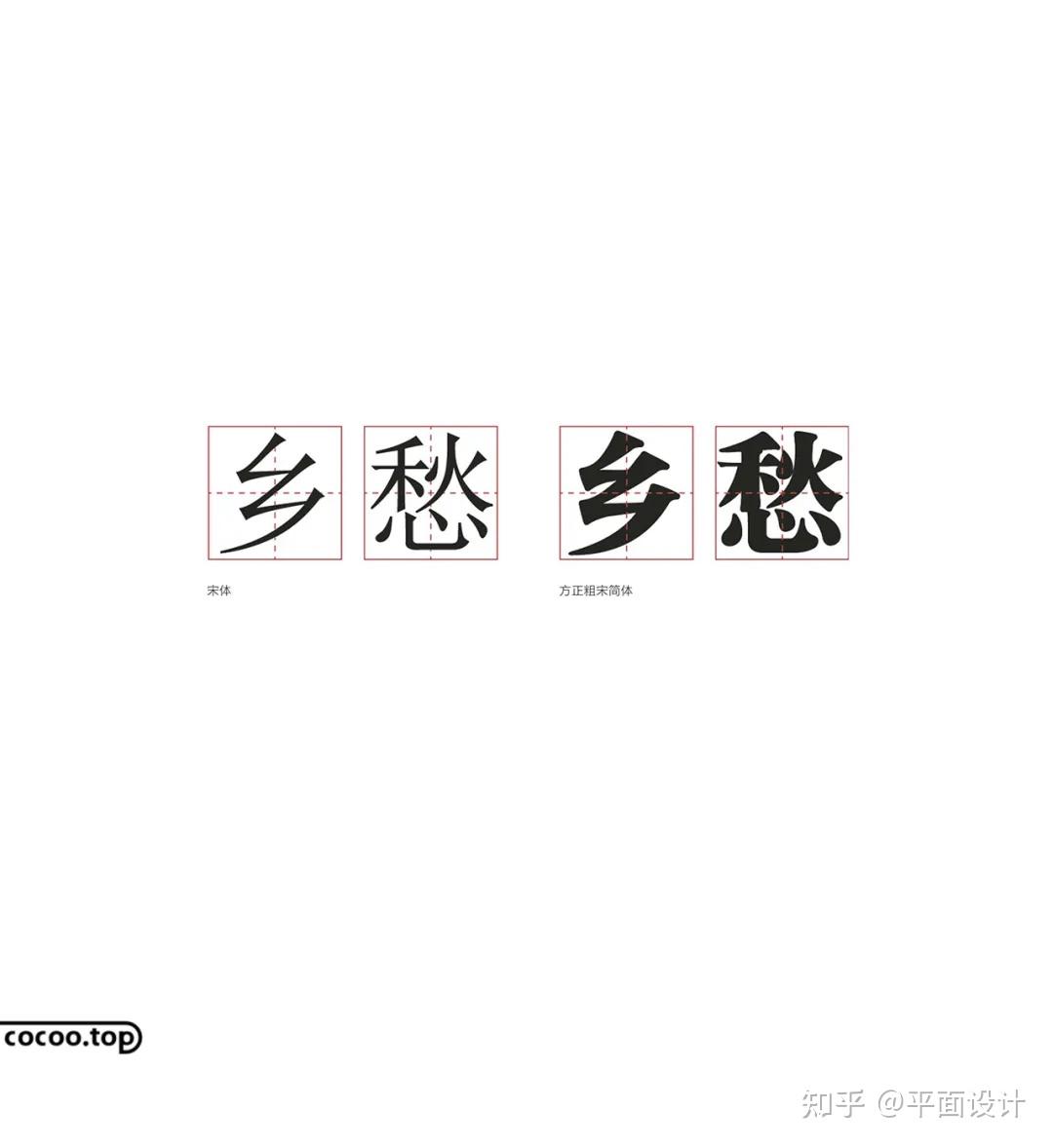 汉字设计就这么简单！变化笔形 - 知乎