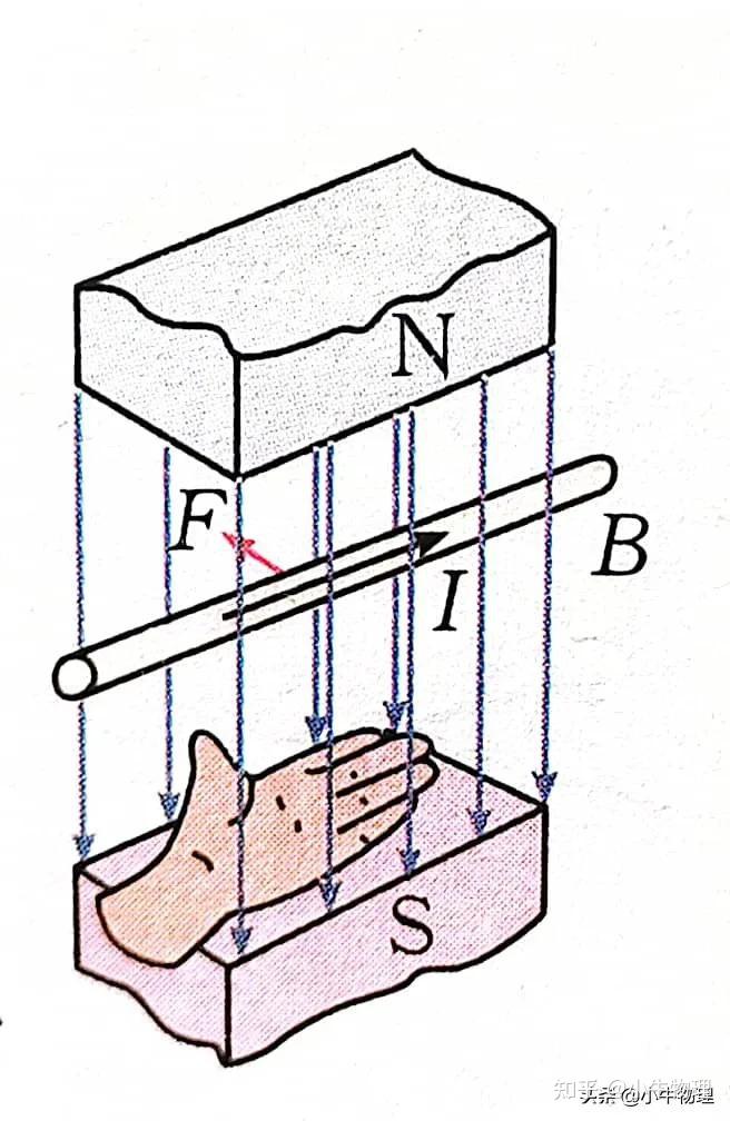 左手定则是物理用来测通电导线在磁场中所受安培力方向的方法伸出左手