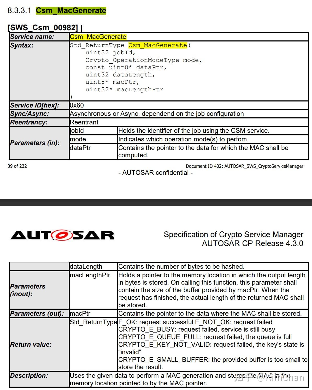 Classic AUTOSAR学习] 简单理解Crypto Stack的配置以及执行流程- 知乎