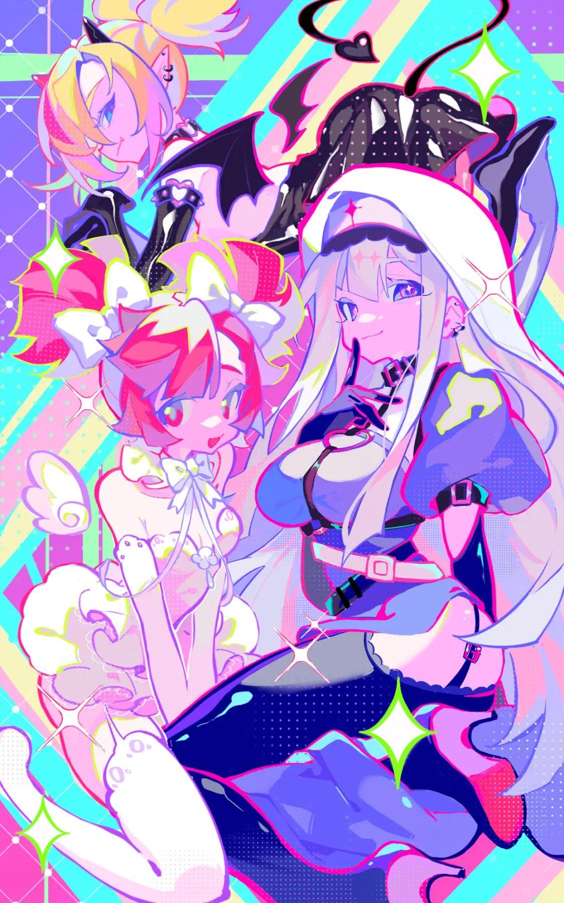 muse dash插画合集,做头像背景图都超好看,超可爱,快码住