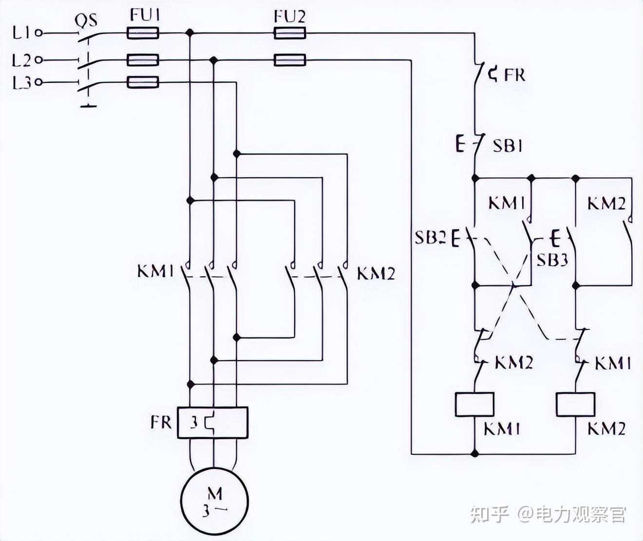 看完這48張常用電動機控制電路圖電工接線不求人