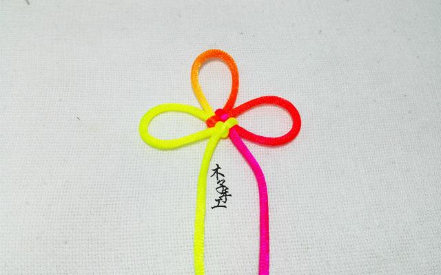 木子手工酢酱草结编法图文教程