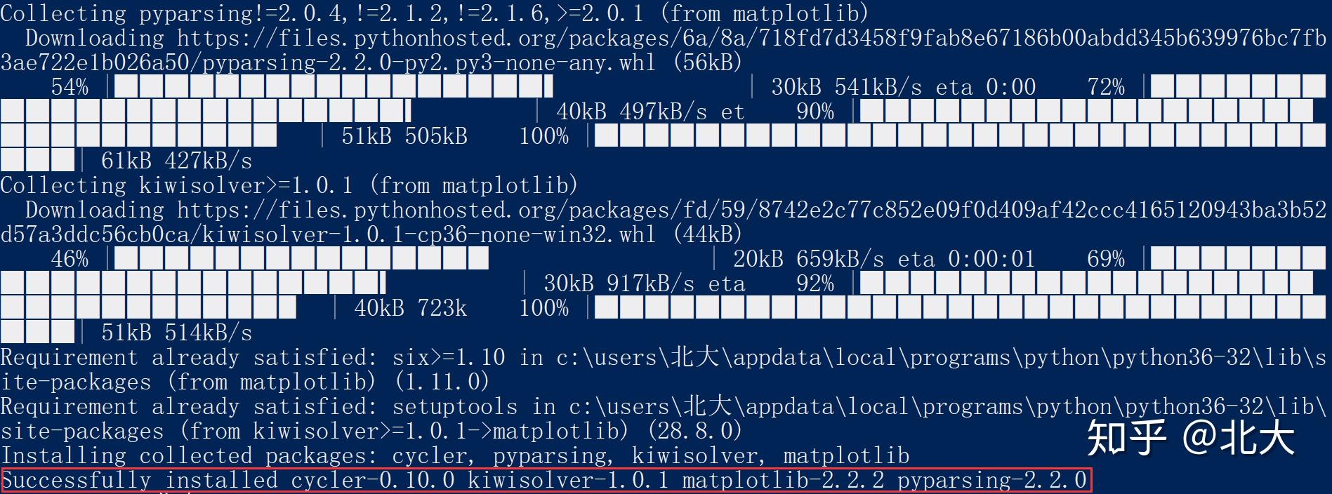 python3 install matplotlib python3 install matplotlib