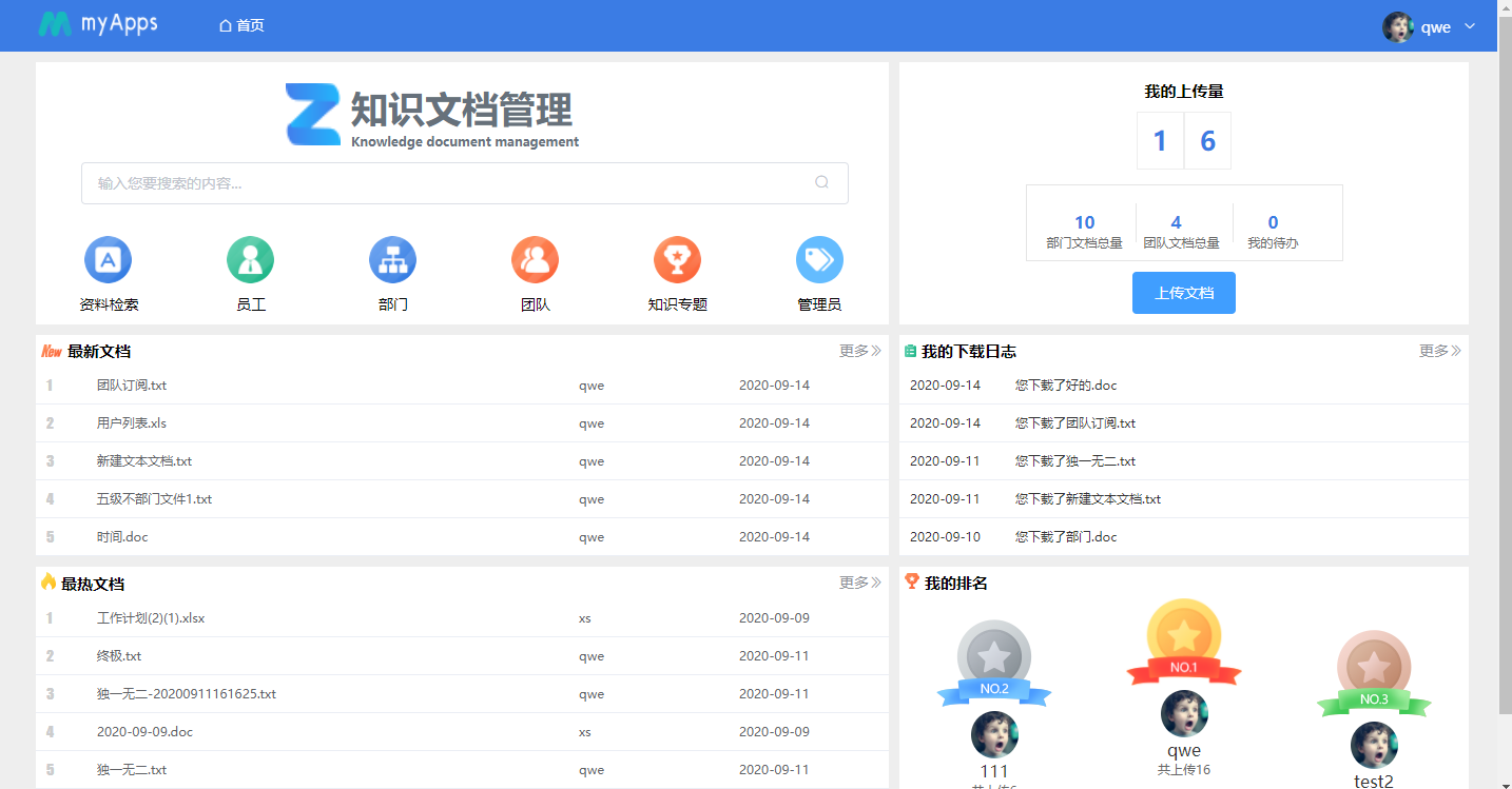 哪个文档管理系统提供全文检索功能的?