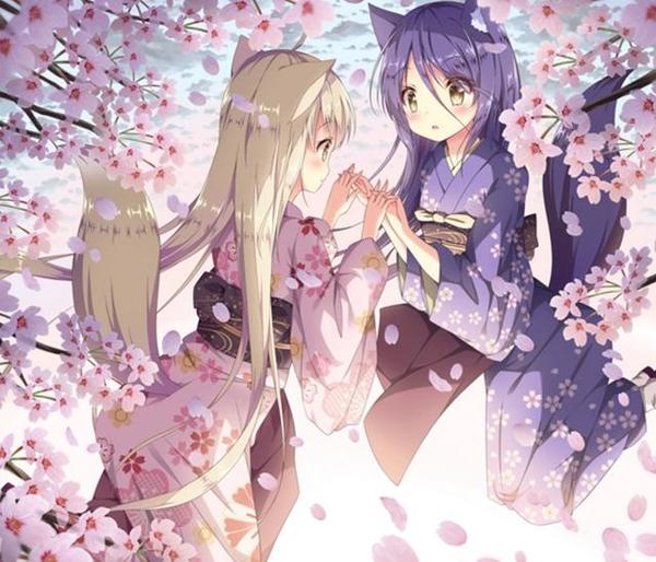 此花绮谭动漫美图欣赏梦境与现实夹缝之间的狐之旅馆