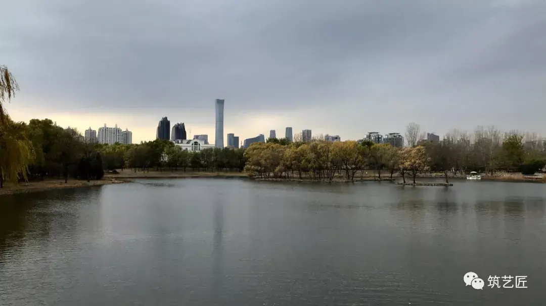 中国设计品牌计划推荐作品墨色山水北京朝阳公园广场