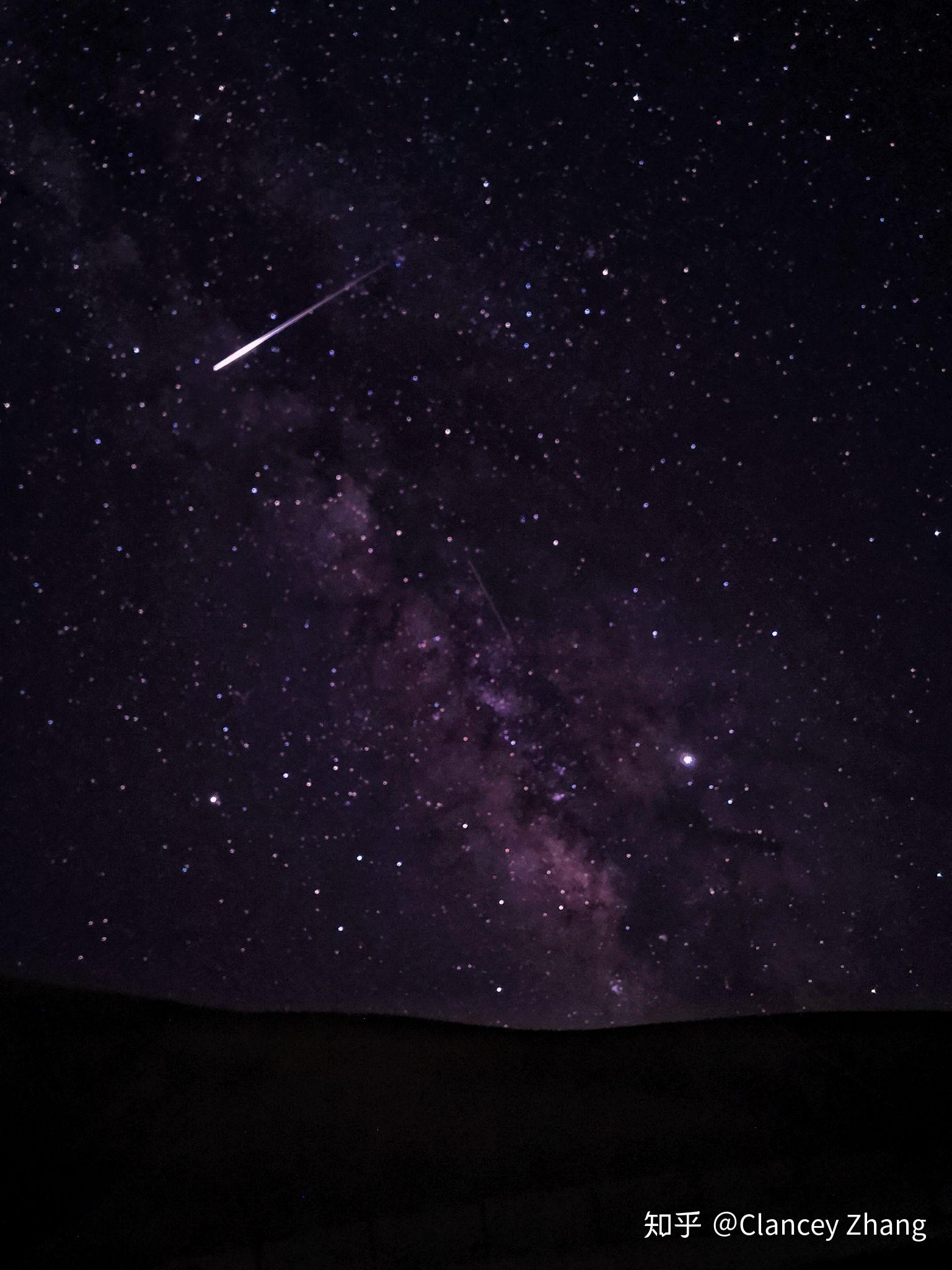 如何用华为p30拍星空急