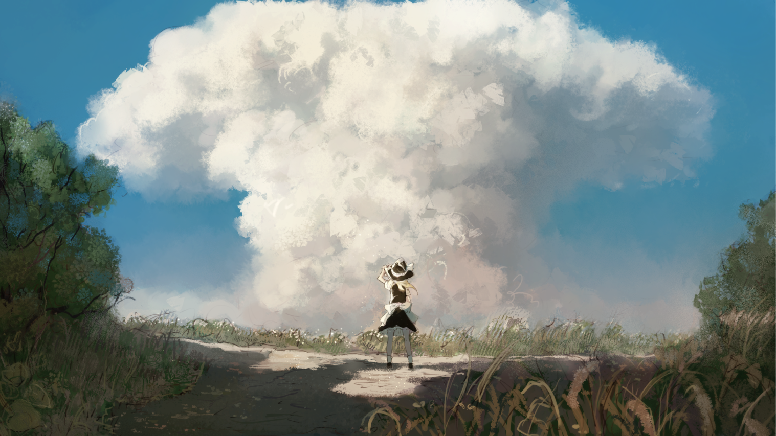 Happiness IA A Mushroom cloud