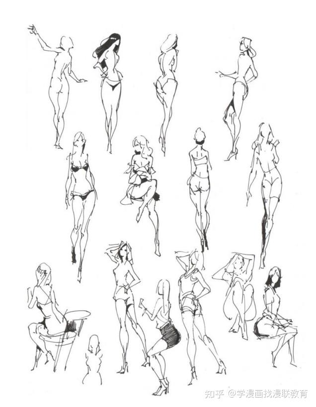 「教程」人体绘画进阶 part 04 特殊动态