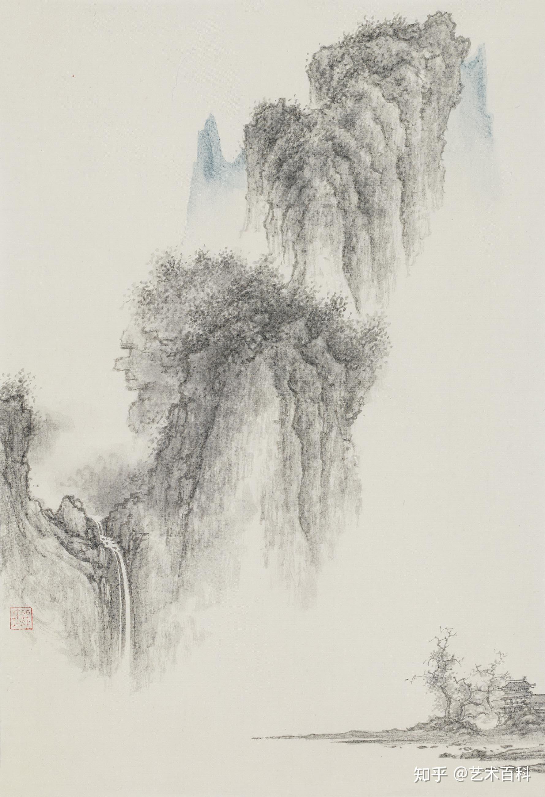 现代快报青云出岫妙境藏幽观龙珏山水画有感