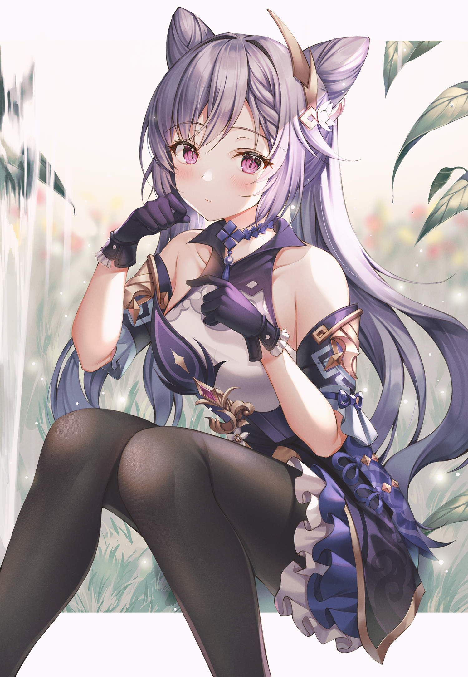 有没有好看的二次元丝袜少女壁纸?