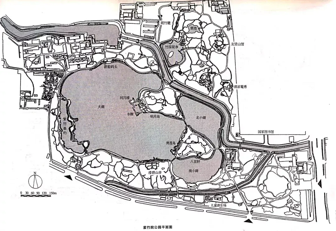 南北方经典园林平面图