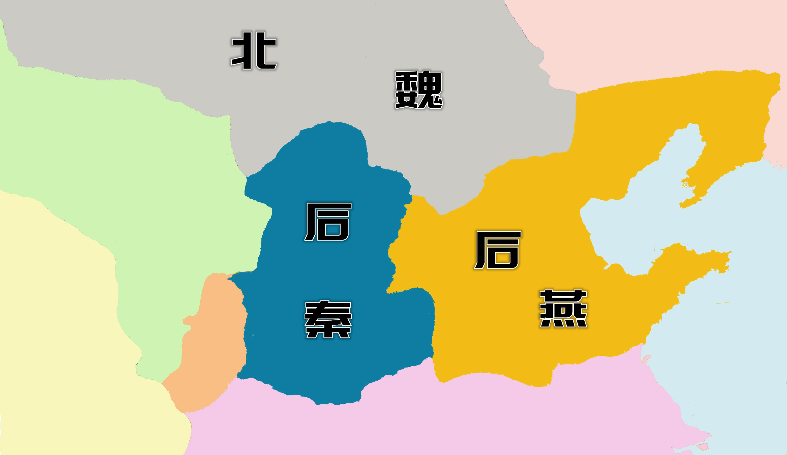 大魏宫廷作者的疆域图图片