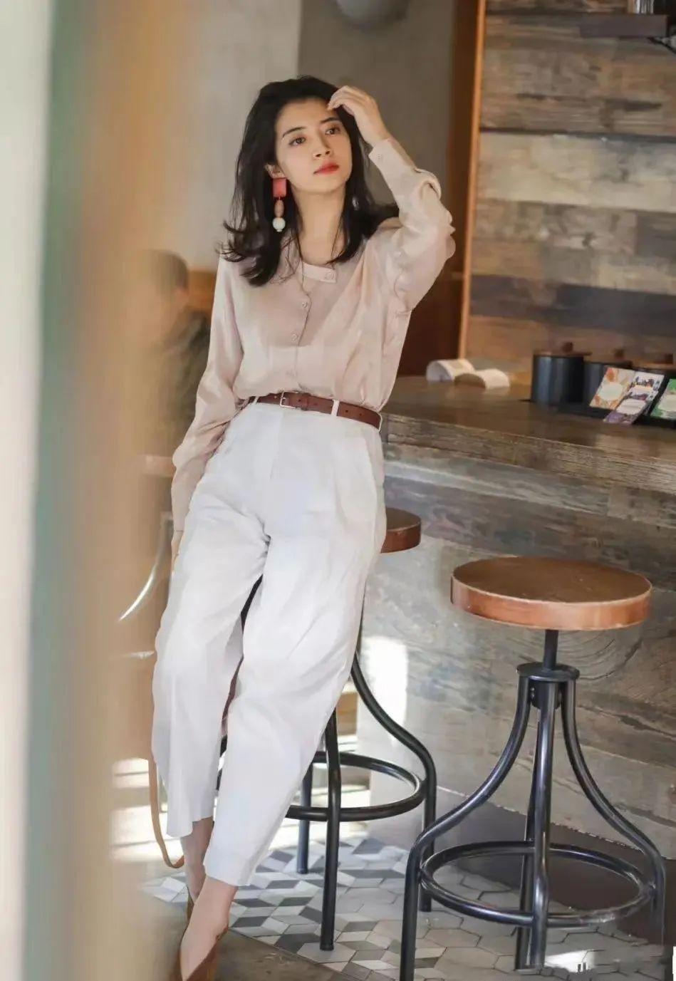 夏天没一条豆腐裤,就别说自己是时髦精!瞧三木这样穿多高级 - 知乎