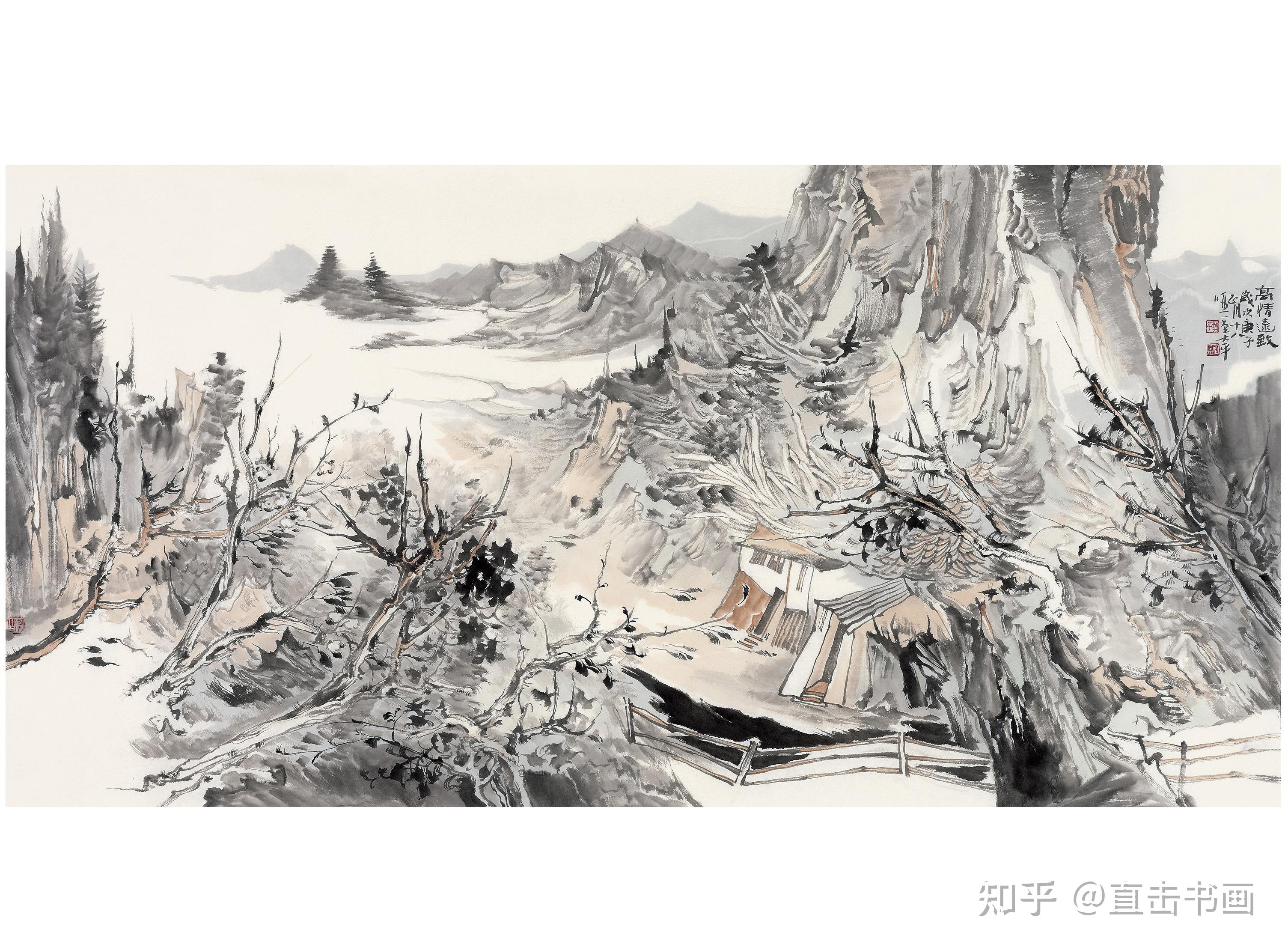中国美术家协会会员肖大平山水画