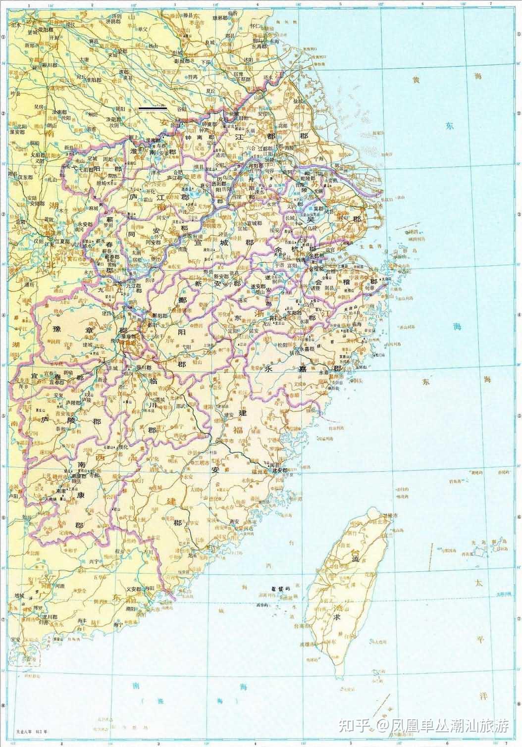 江西省历史和地理变化图文解读 知乎 