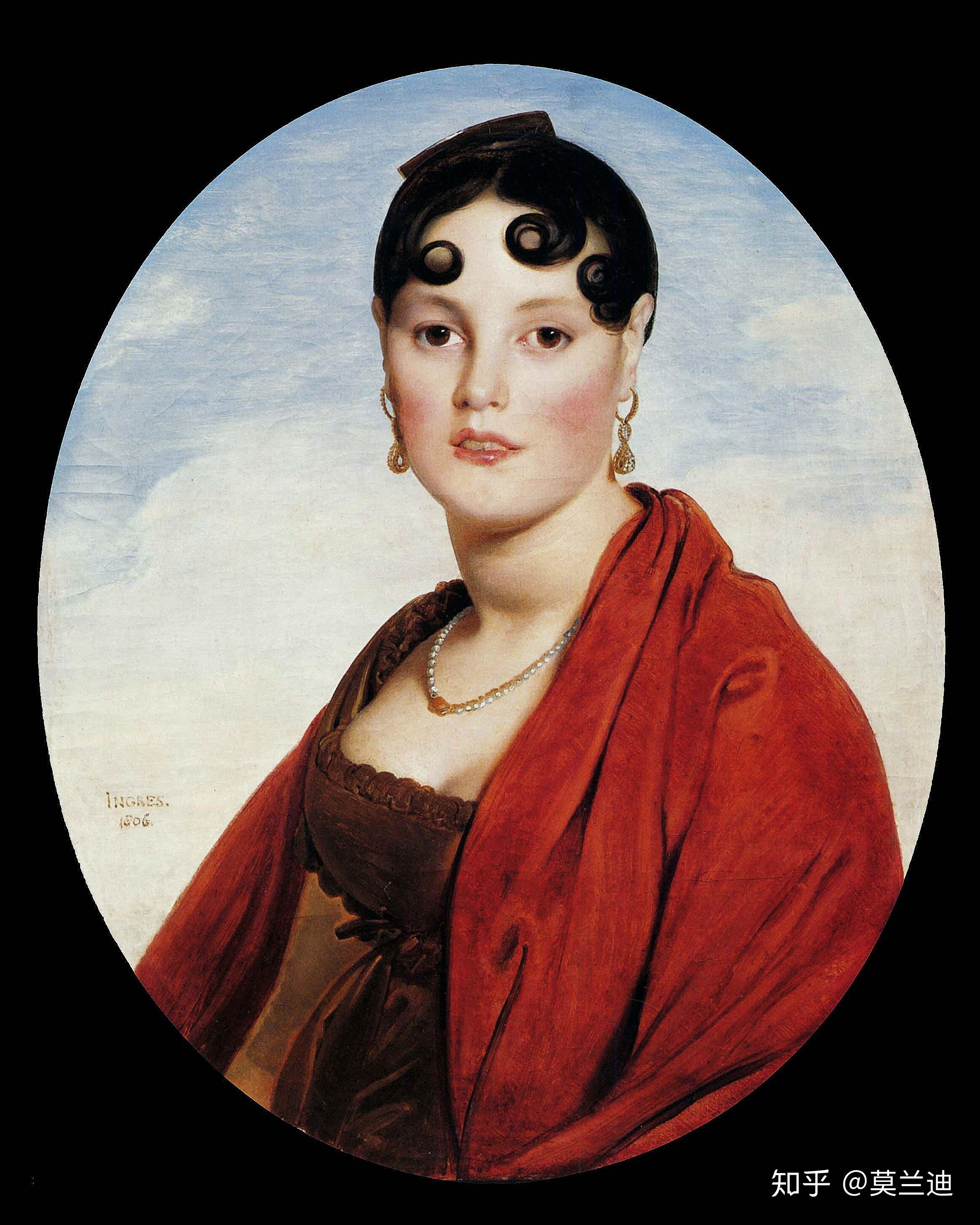 古典油画集大成者安格尔绘画欣赏1