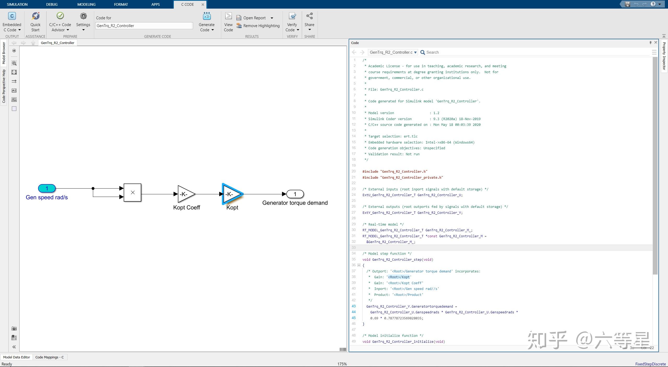 【笔记】Simulink C语言代码生成与使用方法 - 知乎