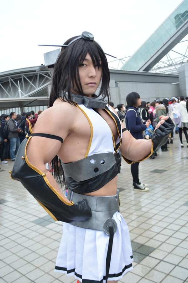 为什么男的cosplay动漫的男性角色出来的效果都像个女的