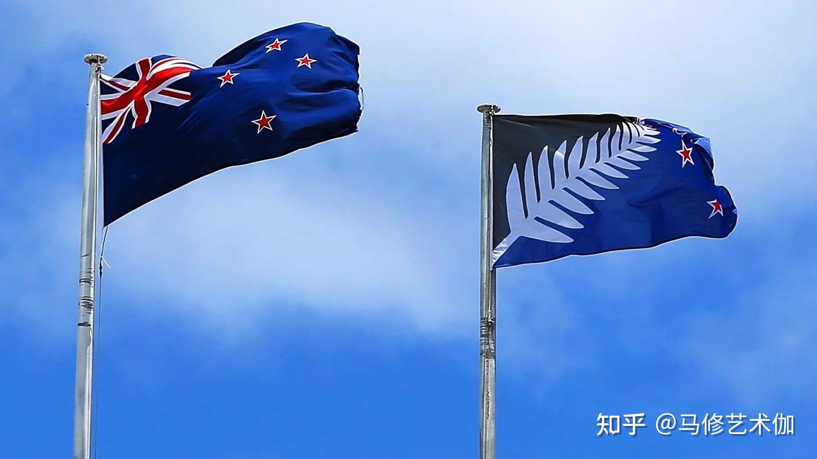 澳大利亚和新西兰的国旗上仍有米字旗殖民地标志这两个国家的人心理上