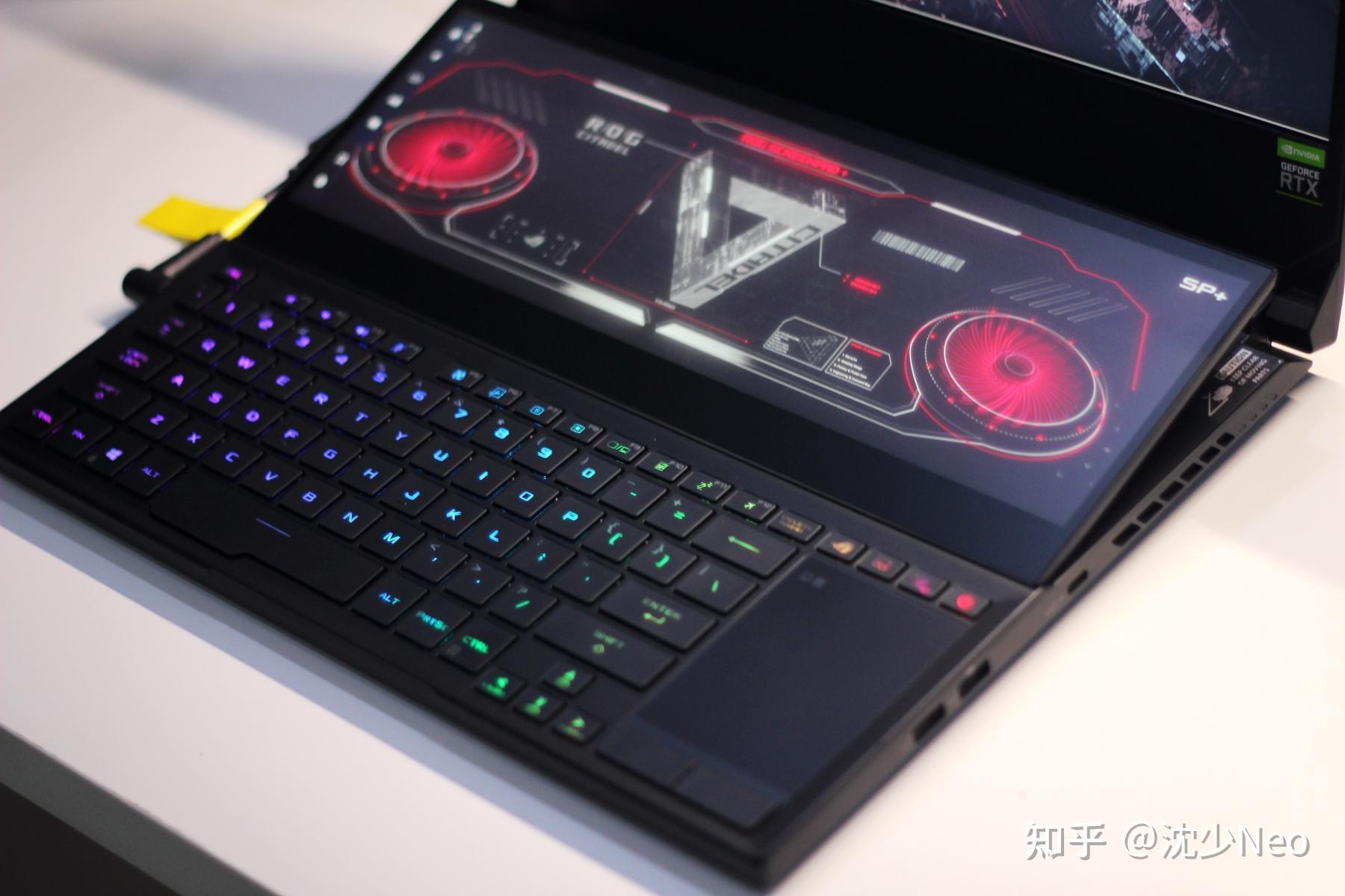 双屏加持双倍快乐聊聊不只是游戏本的rog冰刃5双屏