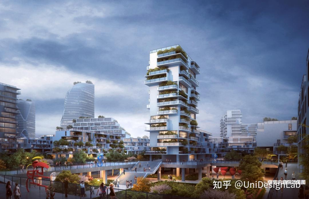 设计素材.现代住区建筑设计方案分享(文末附26套方案文本) - 知乎