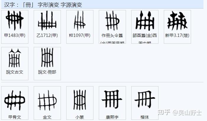 亼,册两范式叠加.聚集编缀必依其次第求其文理是侖字之范式.