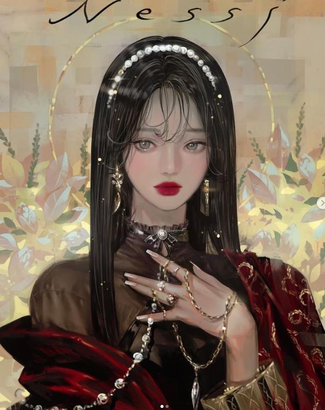 插画师分享|“女性从不吝啬自己对女性的赞美”，女性画师笔下的女生能有多美？ - 知乎