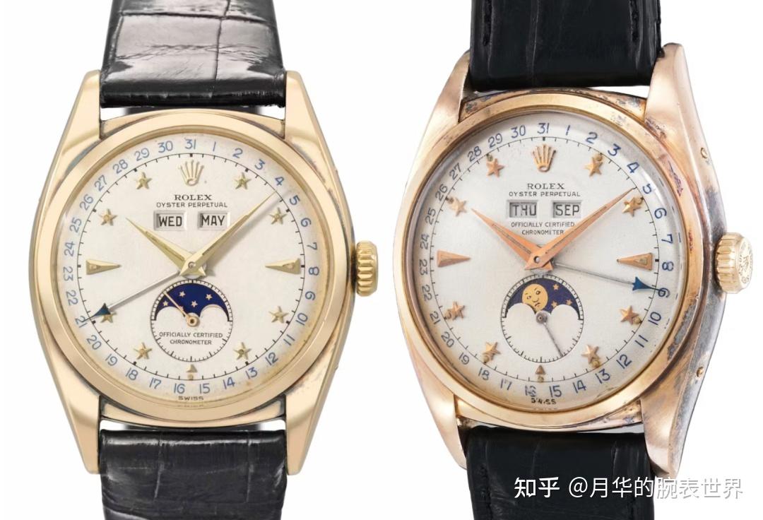 古董王者,劳力士6062三重日历月相腕表