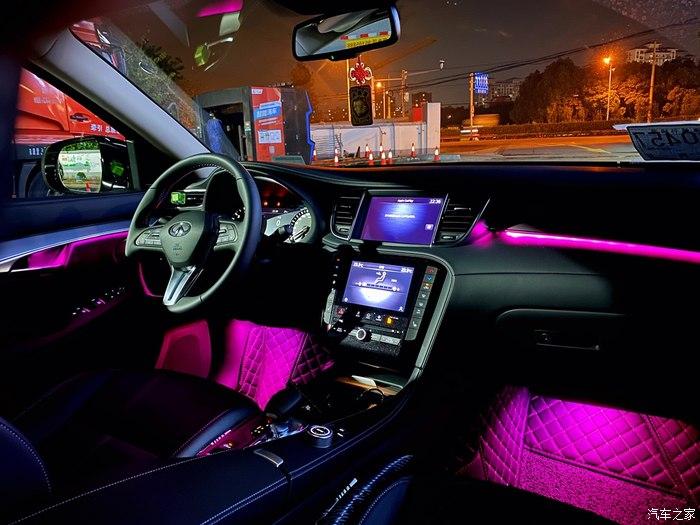 英菲尼迪qx50提车一个月2000公里交个作业