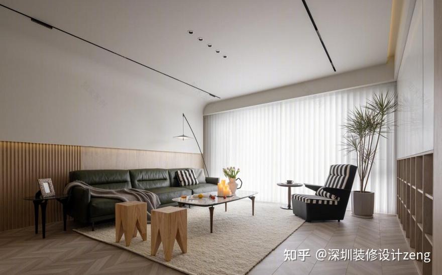 深圳装修设计 旧房改造90㎡ 现代简约2023 - 知乎