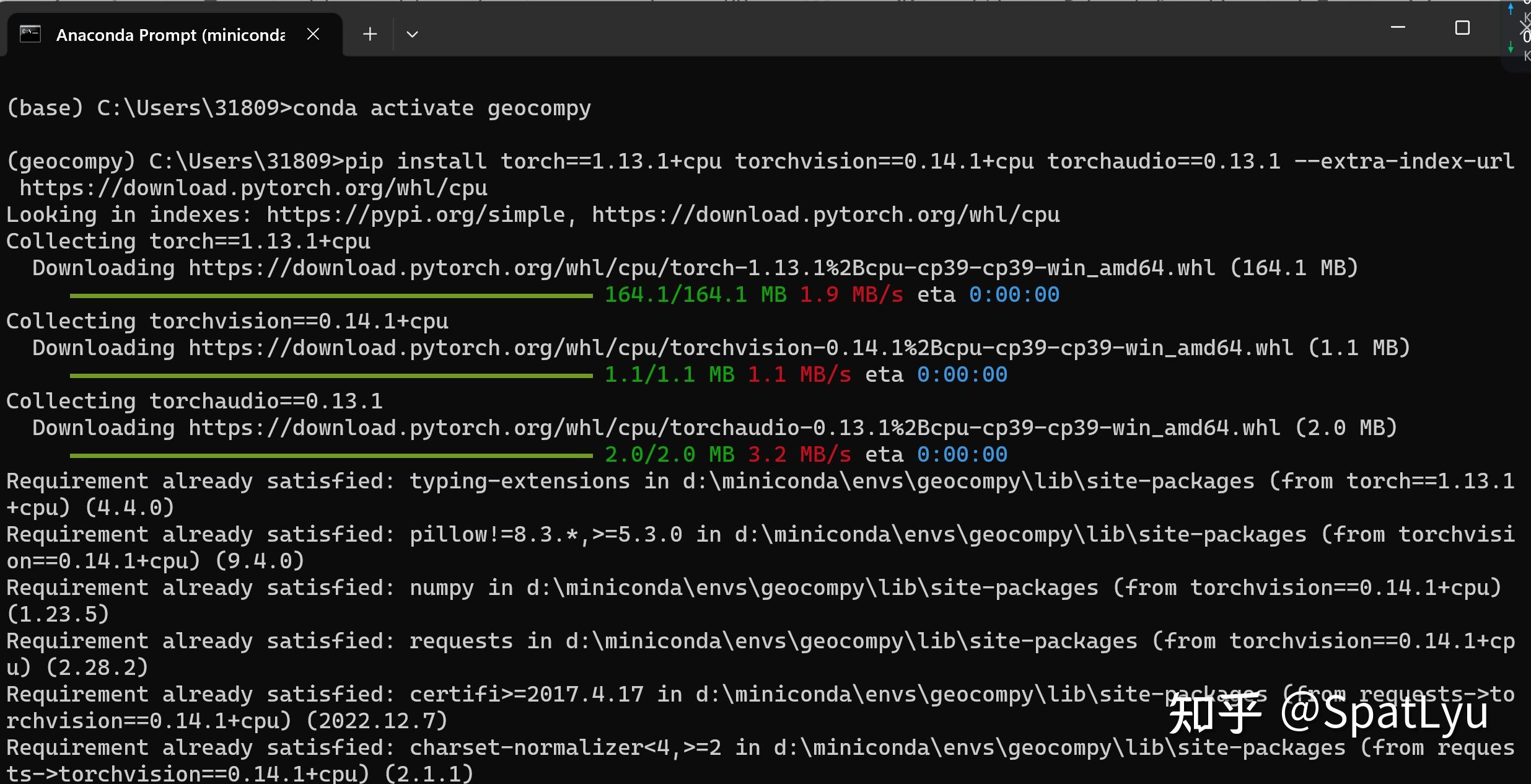 Windows cpu cdt dowhy causalnex 