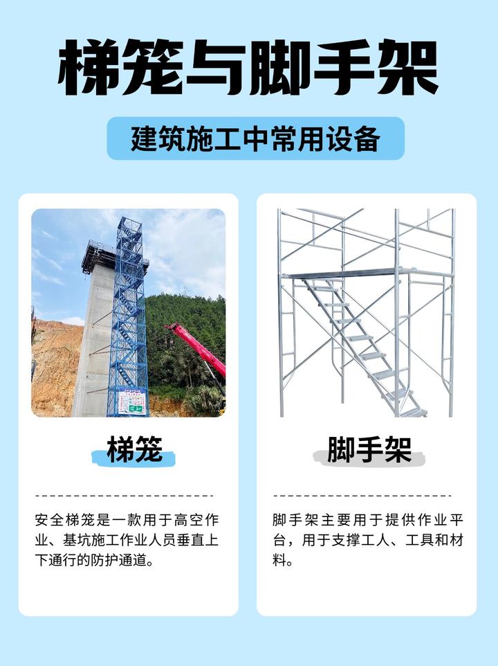 安全梯笼和脚手架使用建议 - 知乎