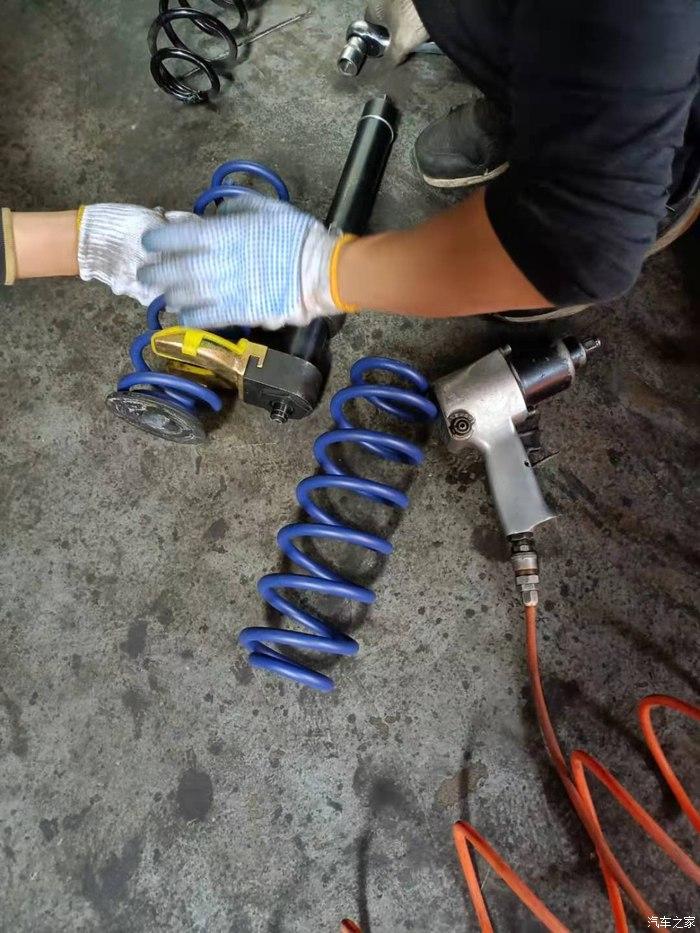 高尔夫8改装短簧上车记录在论坛记录你的每一次蜕变