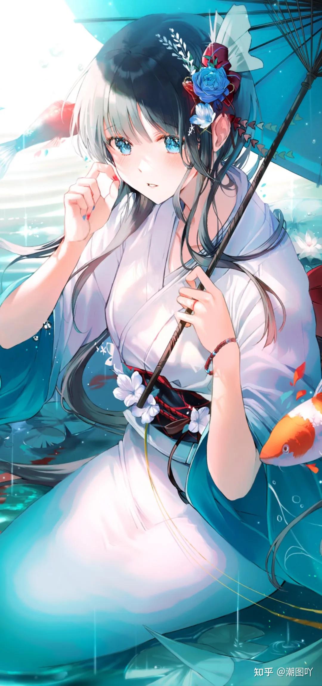 动漫壁纸清纯少女